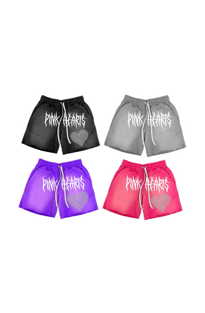 Pink Hearts shorts